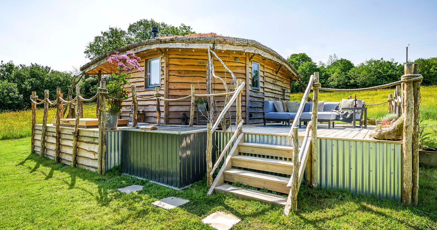 Erwain Escapes cabin in Wales